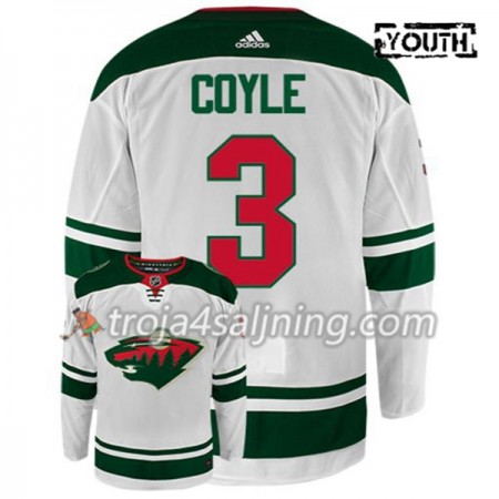 Minnesota Wild tröja CHARLIE COYLE 3 Adidas Vit Authentic - NHL Tröjor Barn Minnesota Wild tröja CHARLIE COYLE 3 Adidas Vit Authentic - NHL Tröjor Barn